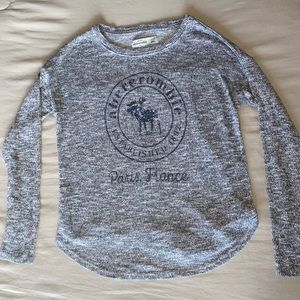Abercrombie kids long sleeve shirt cute for fall